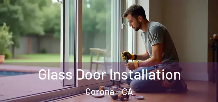 Glass Door Installation Corona - CA